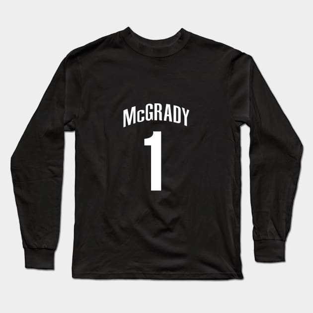 Tracy McGrady Houston Long Sleeve T-Shirt by Cabello's